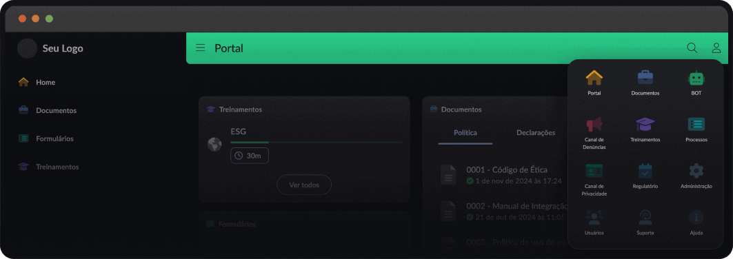 interface clickcompliance home